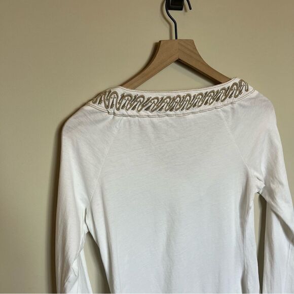 prAna Women's V-Neck Embroidered Shirt - Picture 5 of 10